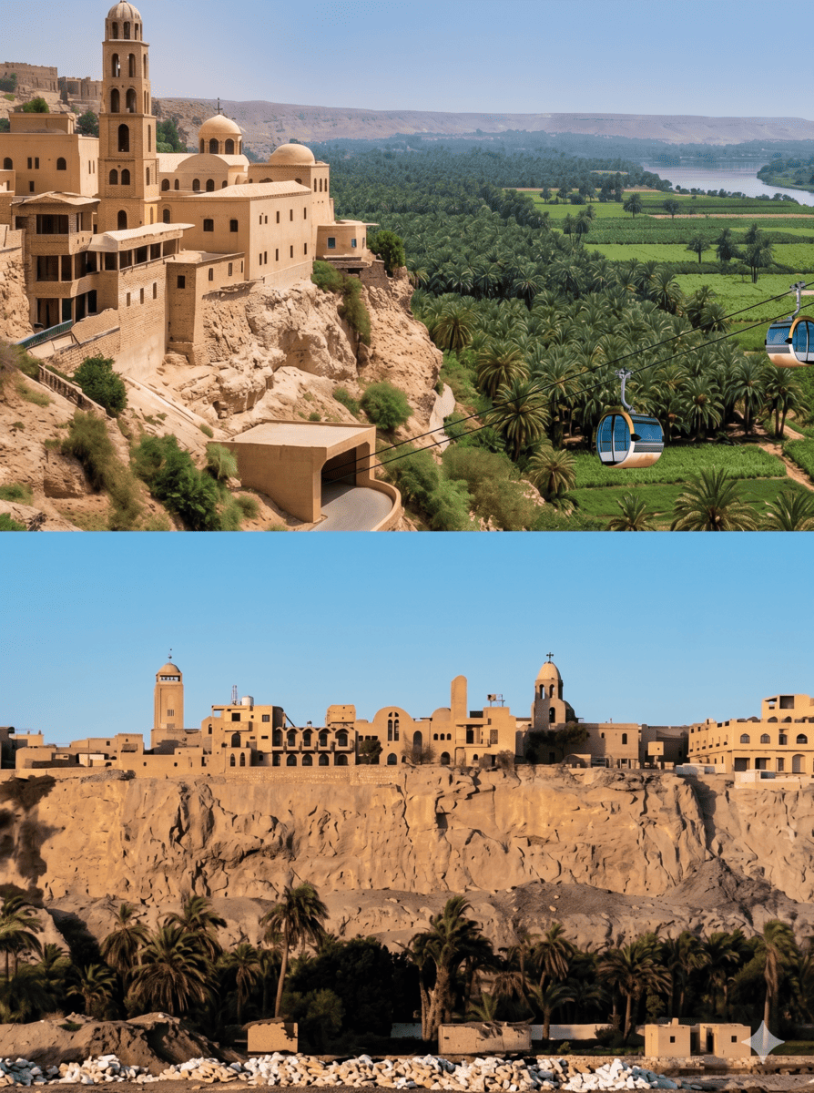 Jabal al-Tayr Monastery - Before